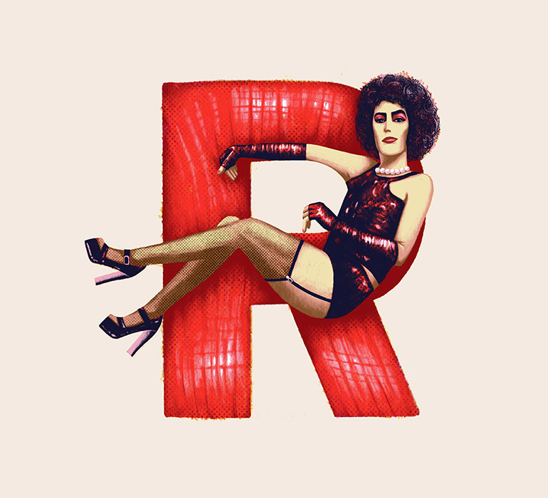 R is for The Rocky Horror Picture Show