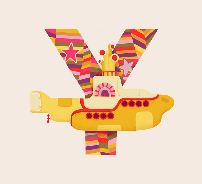 Y is for Yellow Submarine