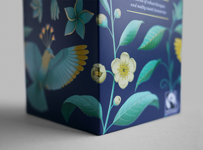 Marks & Spencer Collection Tea Tin detail