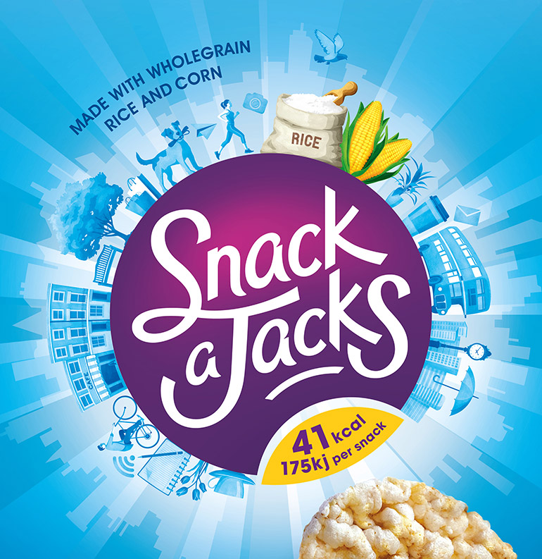 Snack a Jacks illustration